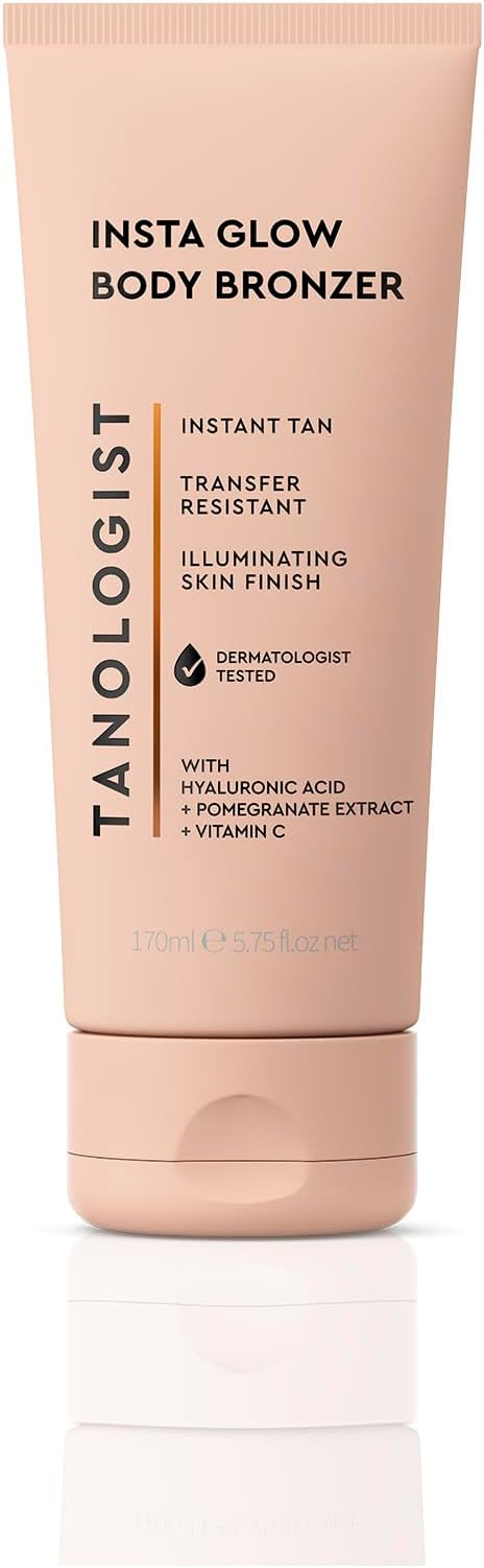 Tanologist Insta Glow Illuminating Instant Body Bronzer, Dermatologist Tested, Buildable Bronze G... | Amazon (UK)