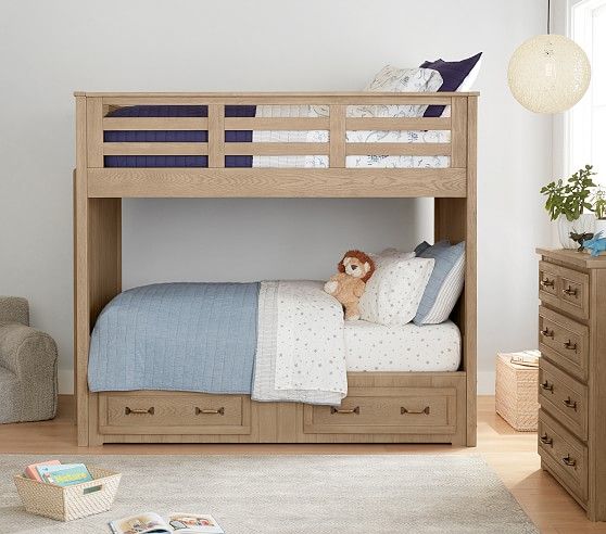 Belden Full-Over-Full Bunk Bed | Pottery Barn Kids