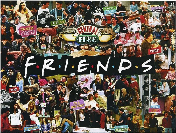 Friends TV Show Collage Jigsaw Puzzle 1000 Pieces Officially Licensed Friends TV Show Merchandise | Amazon (US)