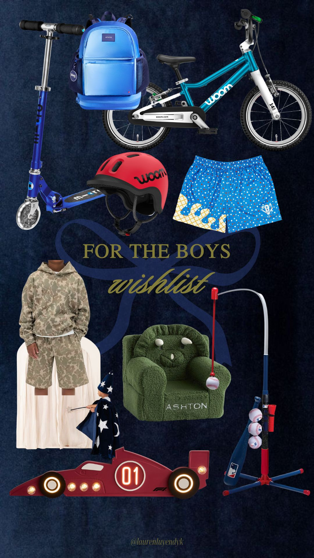 Gift Guide 🎁 for the boys. Kids toys, toys for boys, bicycle, backpack, boys outfit, racecar, F1.  

 #LTKGiftGuide #LTKHoliday #LTKKids
