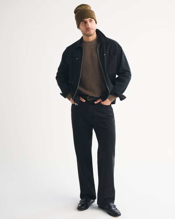 Men'sTopsSweatersCrew Sweaters | Abercrombie & Fitch (US)