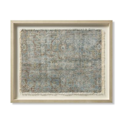 Persa Framed Textile Wall Art | Grandin Road | Grandin Road