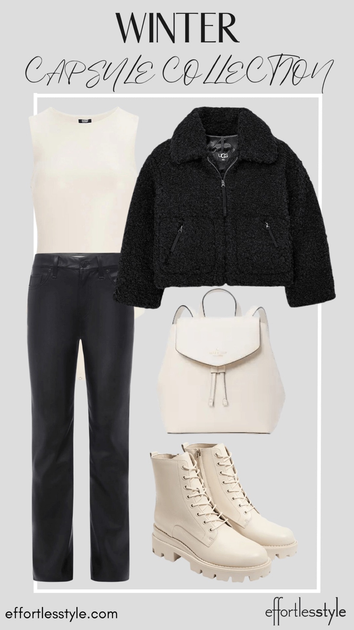 How to wear black and ivory this winter 🙌🏻🙌🏻

#LTKstyletip #LTKshoecrush #LTKSeasonal