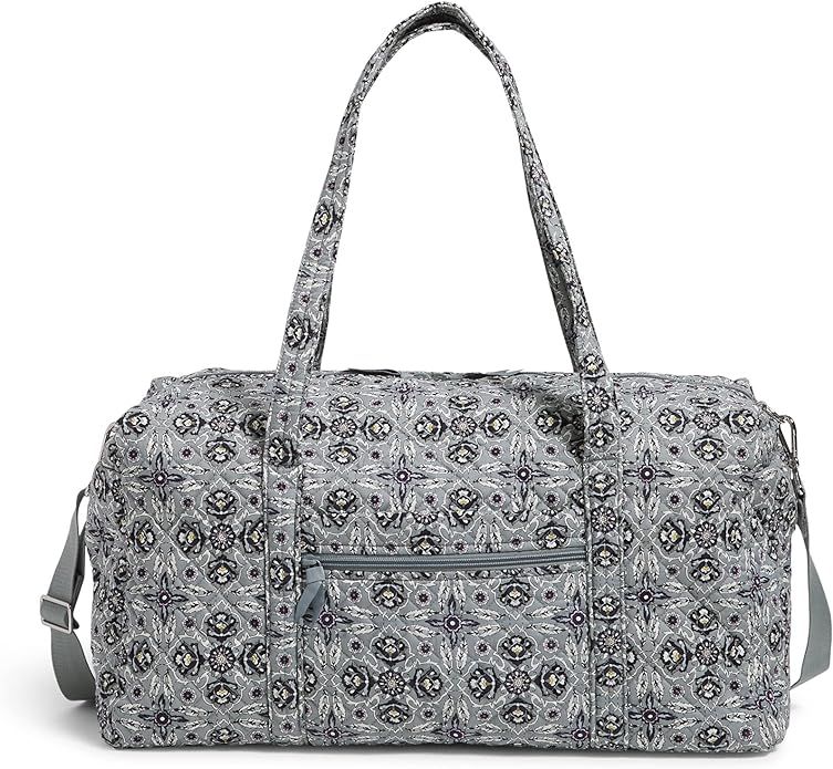 Vera Bradley Women's Cotton Large Travel Duffel Bag | Amazon (US)