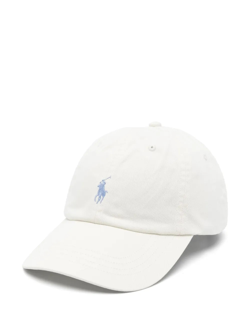 Polo Ralph Lauren Polo Pony-motif Baseball Cap | White | FARFETCH | Farfetch Global