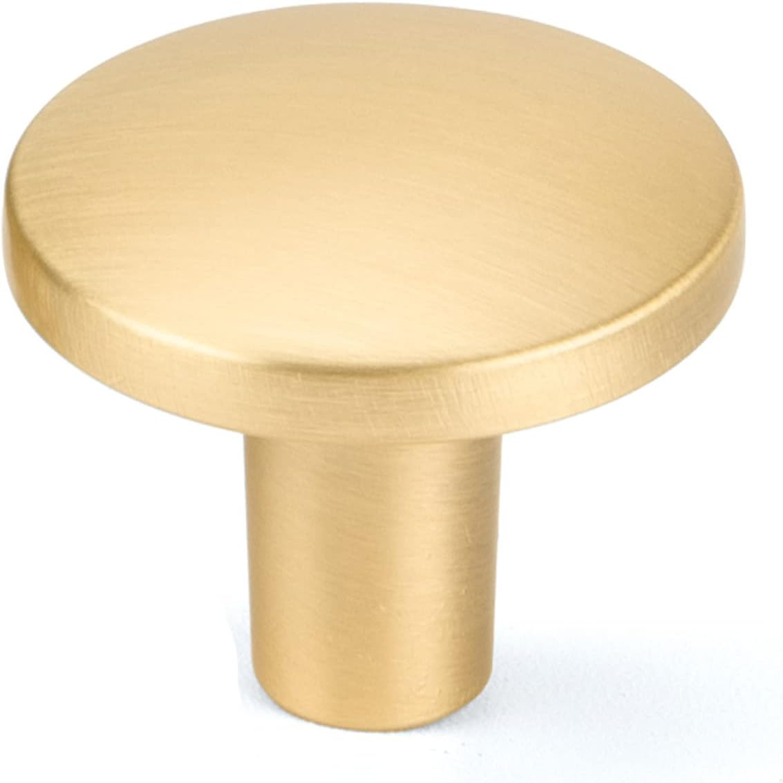 Haliwu 10 Pack Gold Cabinet Knobs, Brass Drawer Knobs Gold Dresser Knobs Brushed Gold Knobs Kitch... | Amazon (US)