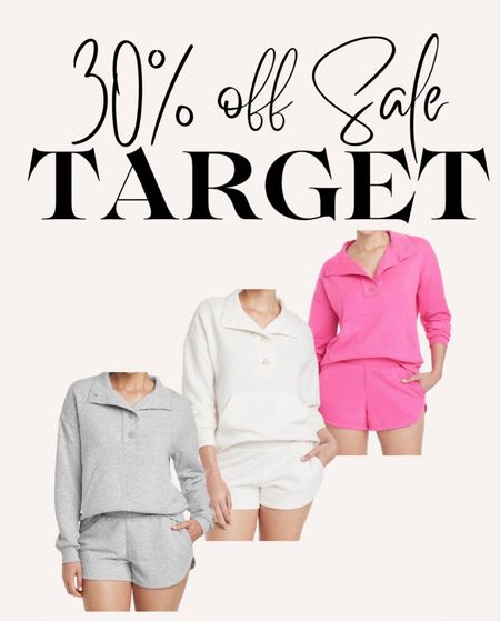 These sets are pjs, BUT I would totally wear these as a cute loungewear set!! 30% off sale for target last until tomorrow!! #target #falloutfit #targetsale

#LTKsalealert #LTKHoliday #LTKSeasonal