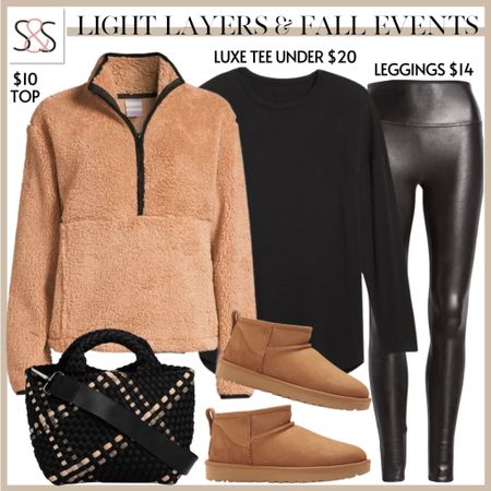 This budget friendly plush top is a steal! Pair with faux leather leggings and Uggs for a trendy Thanksgiving outfit

#LTKHoliday #LTKstyletip #LTKfitness