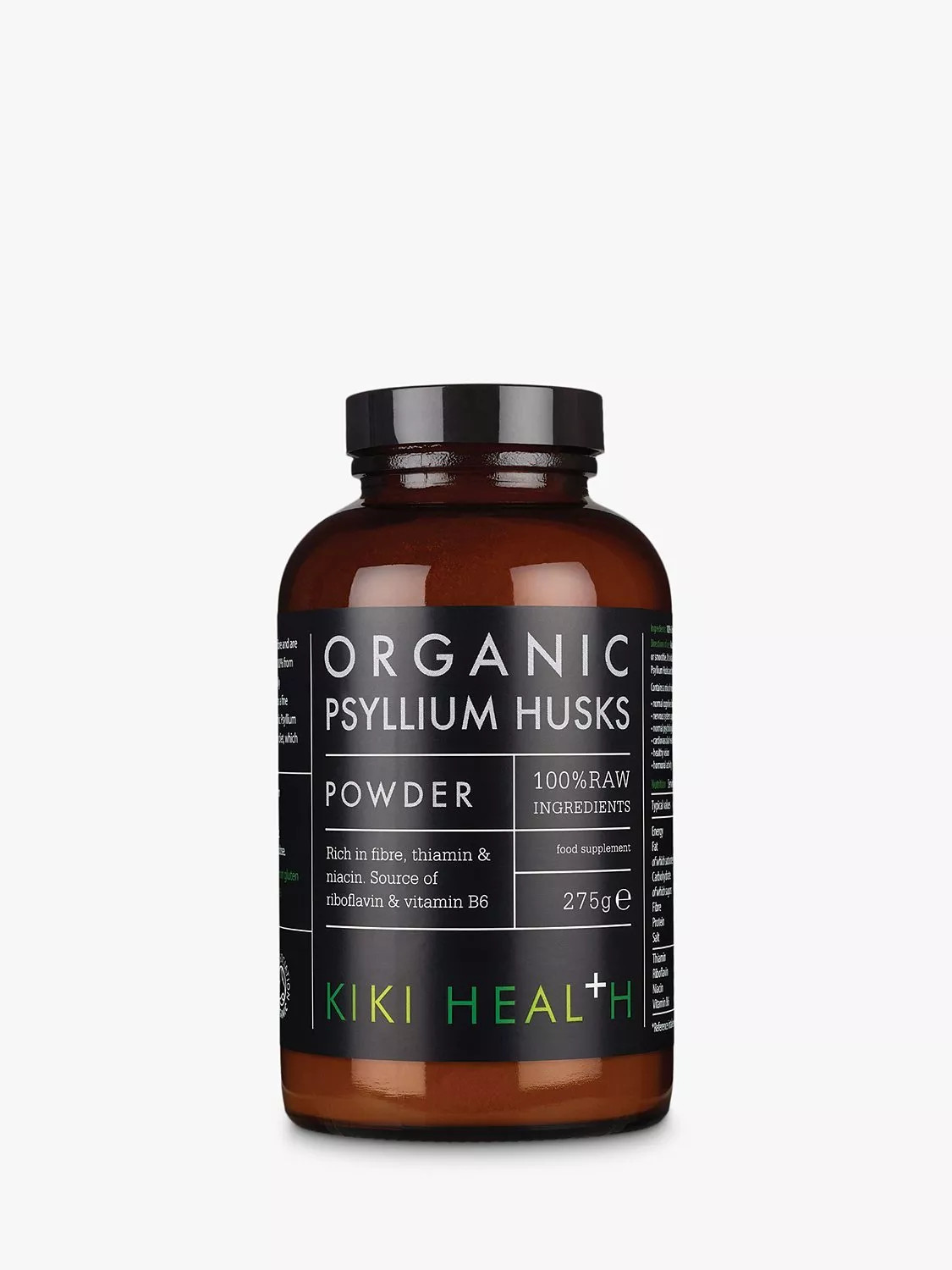 KIKI Health Organic Psyllium Husk Powder, 275g | John Lewis (UK)