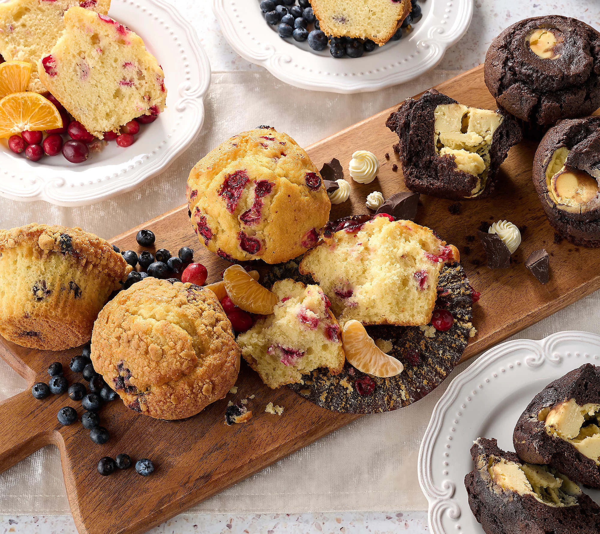 David's Cookies (12) 6 oz. Individual Jumbo Muffins | QVC