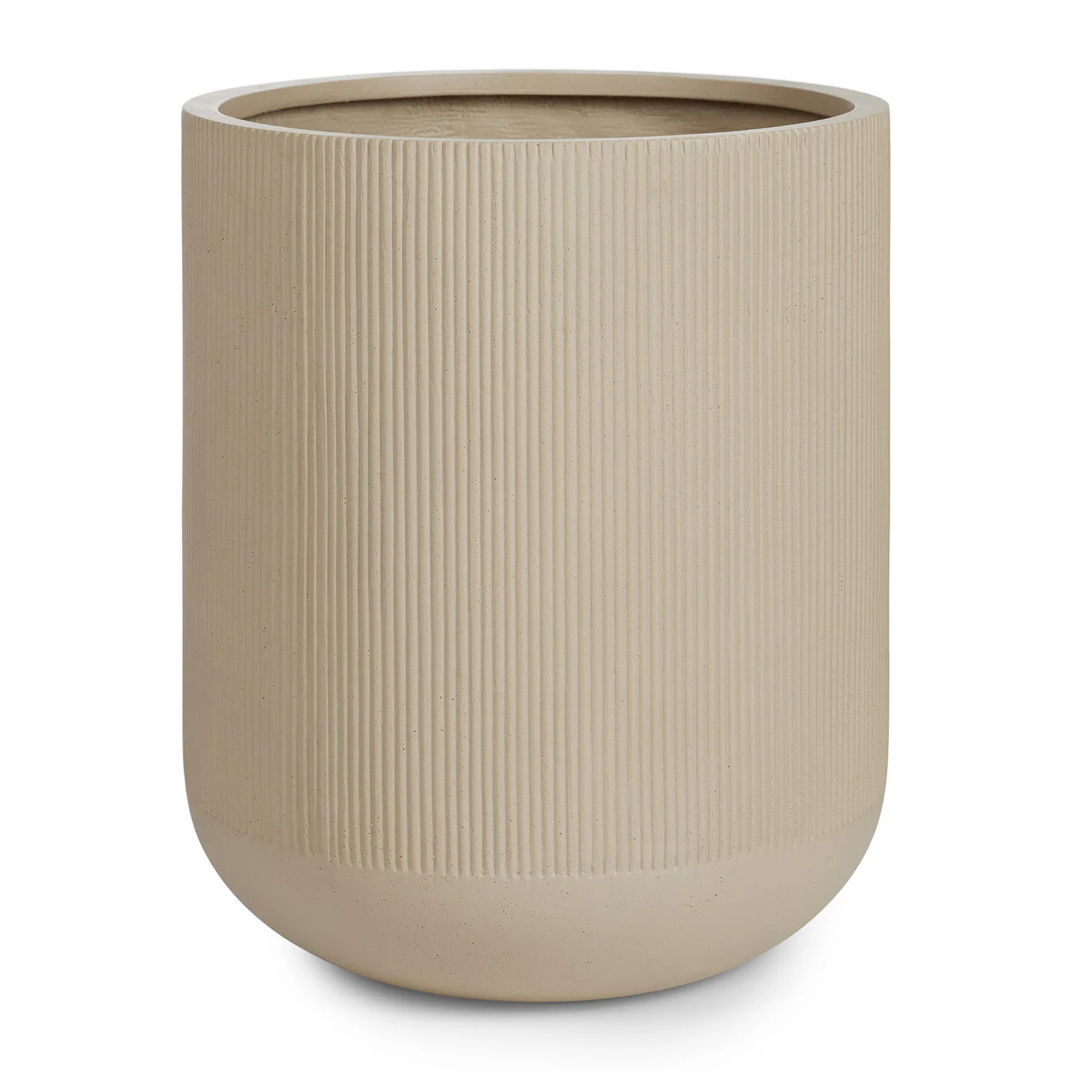 Reya Indoor/Outdoor Large Planter - Limestone Cream | Article