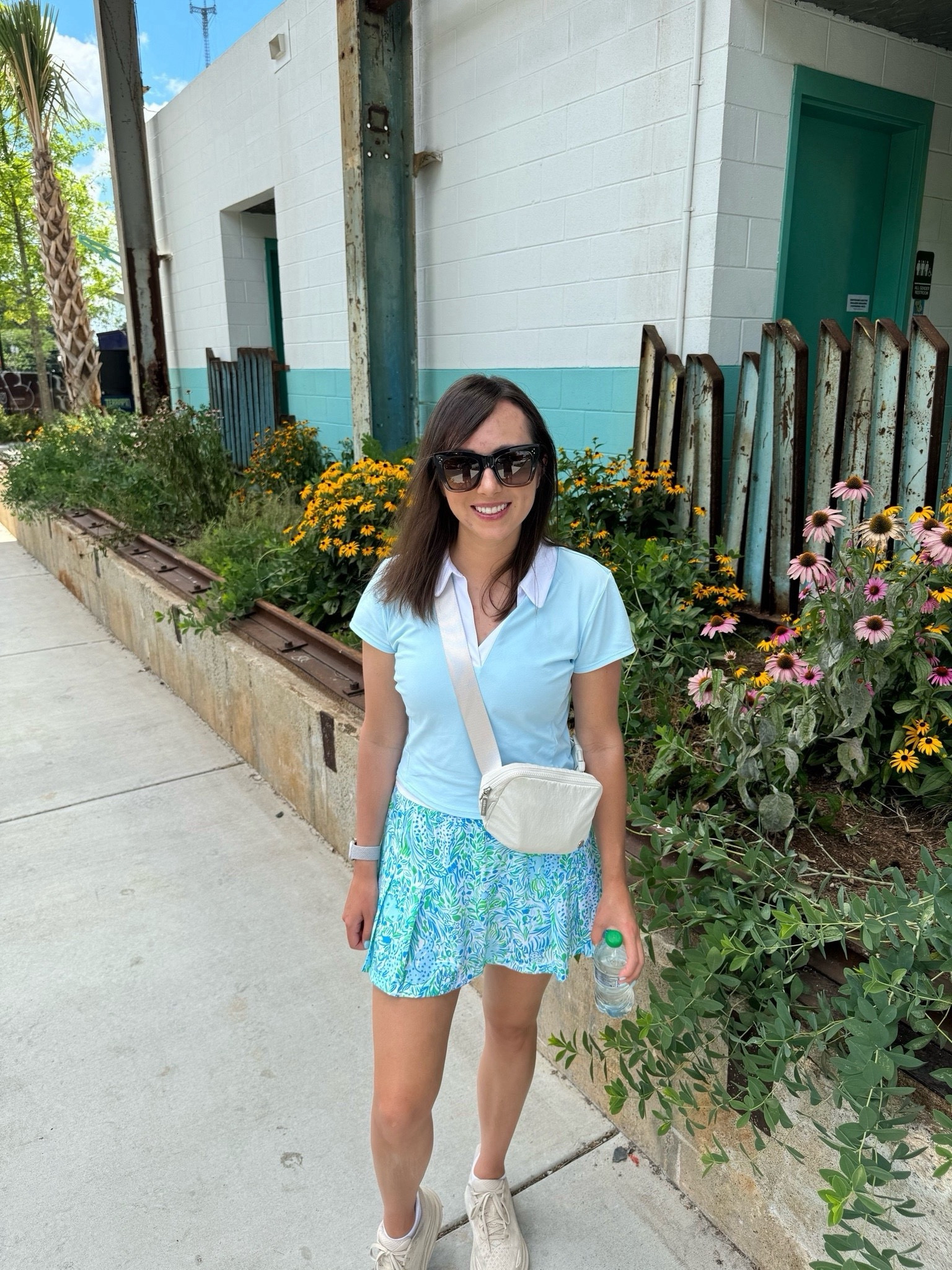 Lilly Pulitzer skort (xs) and athletic polo (m)   



#LTKFindsUnder100 #LTKFitness #LTKSeasonal