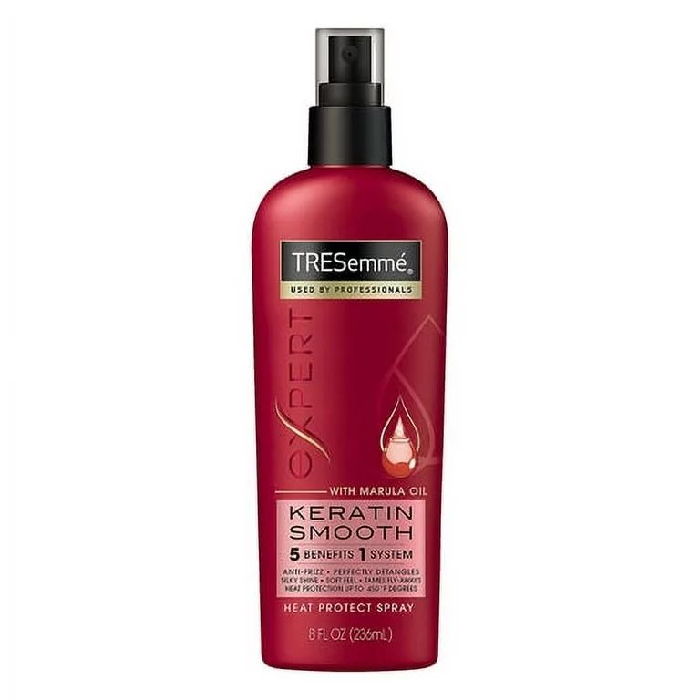TRESemme Keratin Smooth Heat Defense Spray, With Marula Oil, 8 oz | Walmart (US)