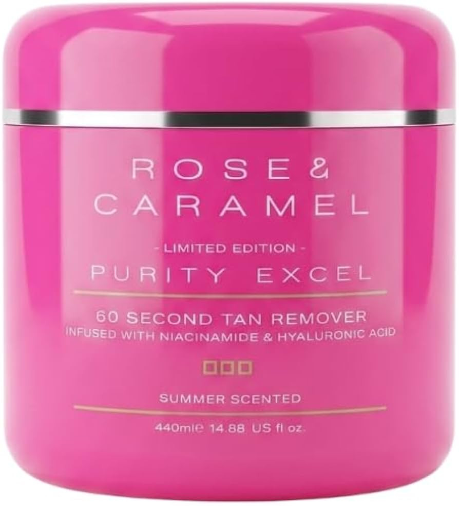 Rose & Caramel Purity Excel 60 Second Tan Remover Limited Edition | Amazon (UK)