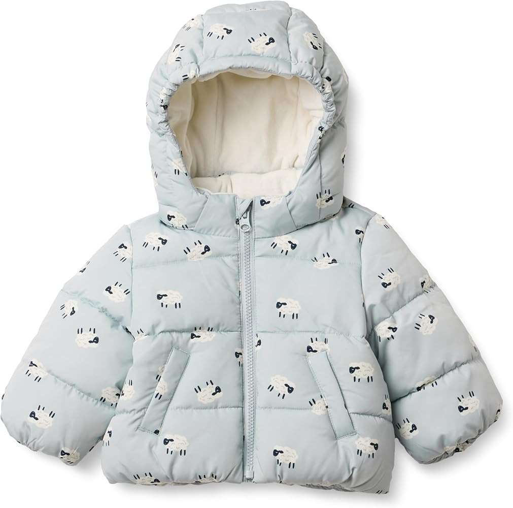Amazon Essentials x Sofia Grainge Babies, Toddlers, and Boys' Water-Resistant Hooded Puffer Jacke... | Amazon (US)