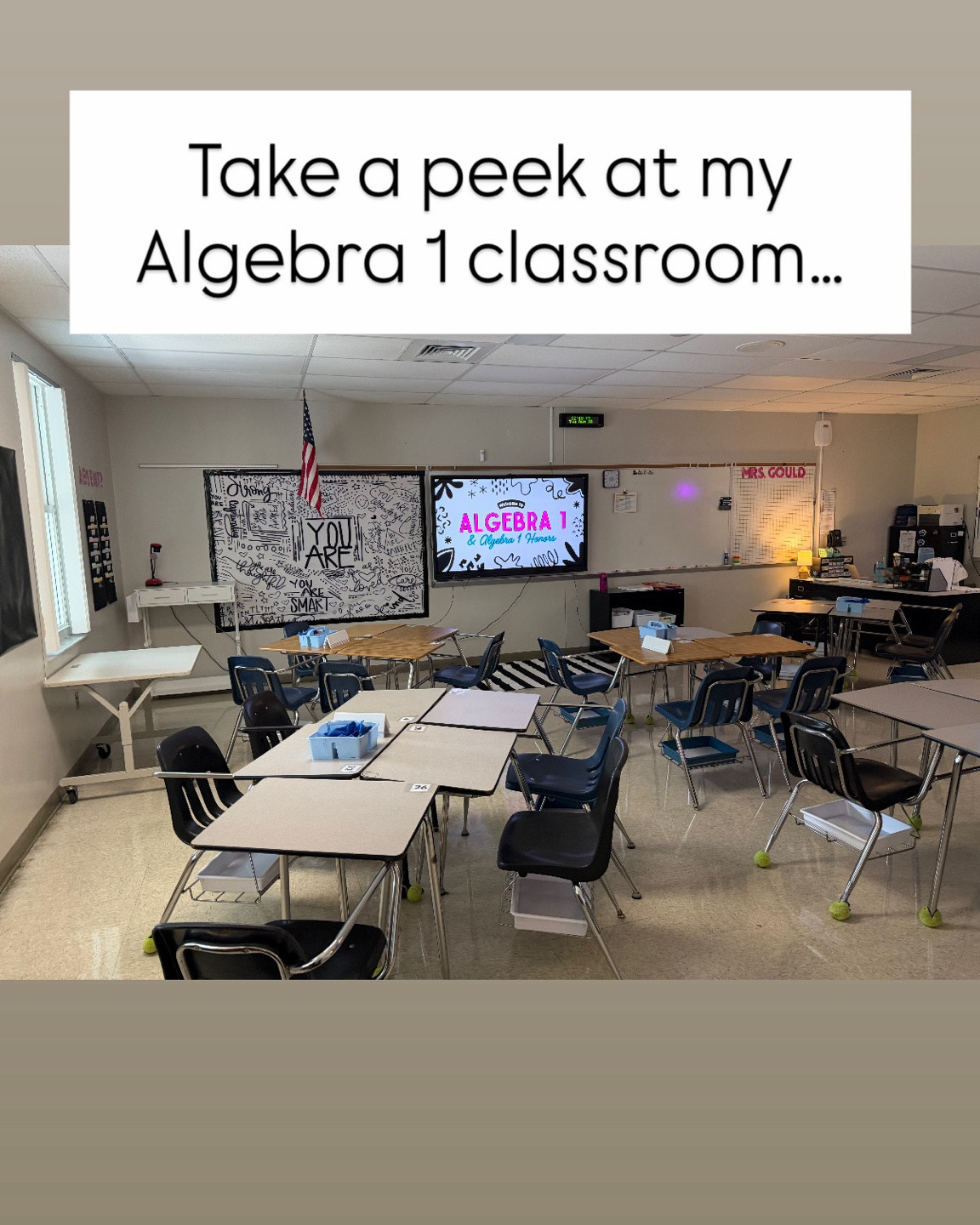 My Algebra 1 classroom is set up to be efficient, easy to maneuver and welcoming! Here are some of my top tips and things I swear by. 

#ltkteacher #ltkclassroom #ltkbacktoschool