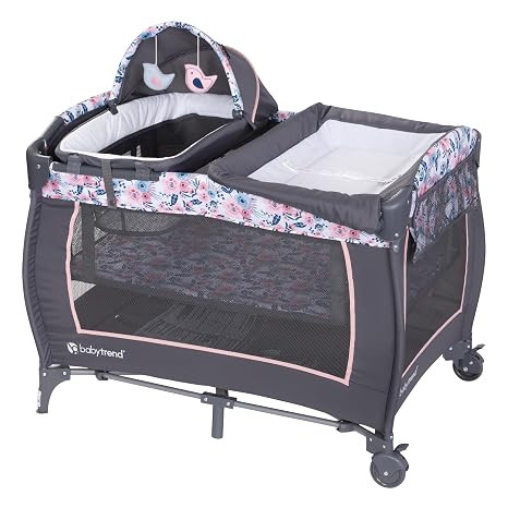 Baby Trend Lil' Snooze™ Deluxe II Nursery Center, Bluebell | Amazon (US)