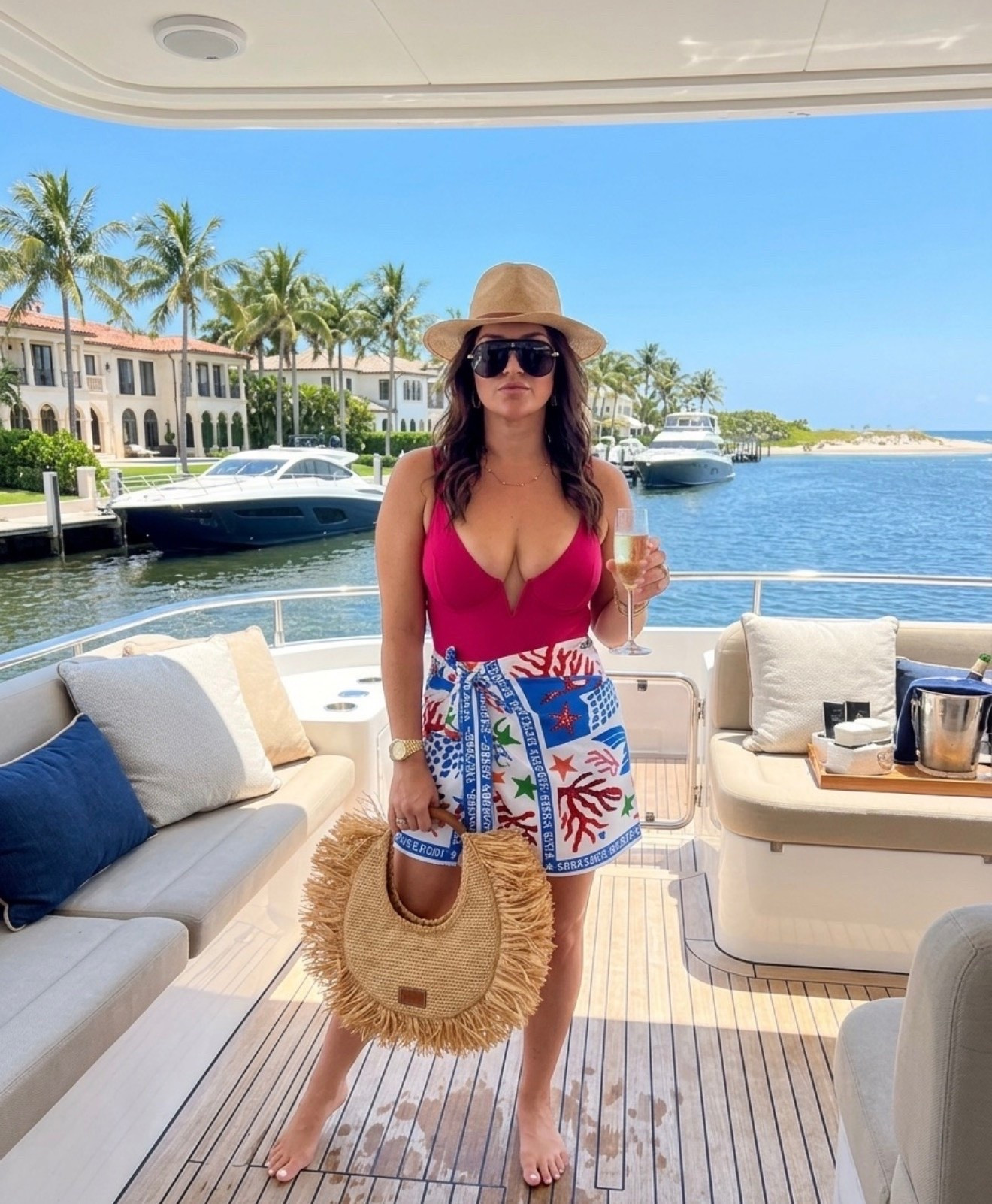 🛥️🌊 swimsuit with built in #shapewear and doubles as resort wear 👏☀️🏝️🩱@popilush

#LTKTravel #LTKSwim #LTKOver40