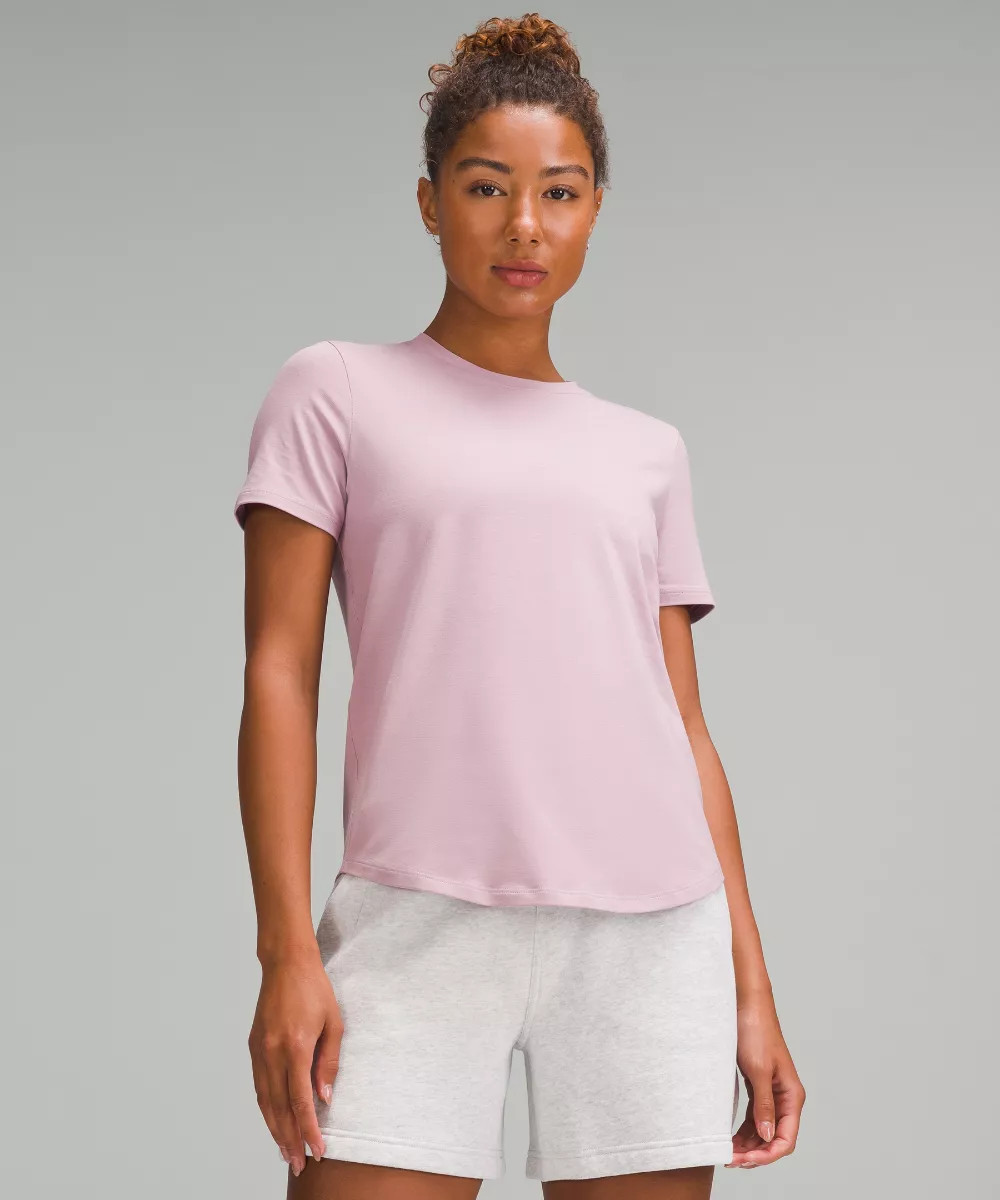Love Curved-Hem Crewneck T-Shirt | lululemon (AU)
