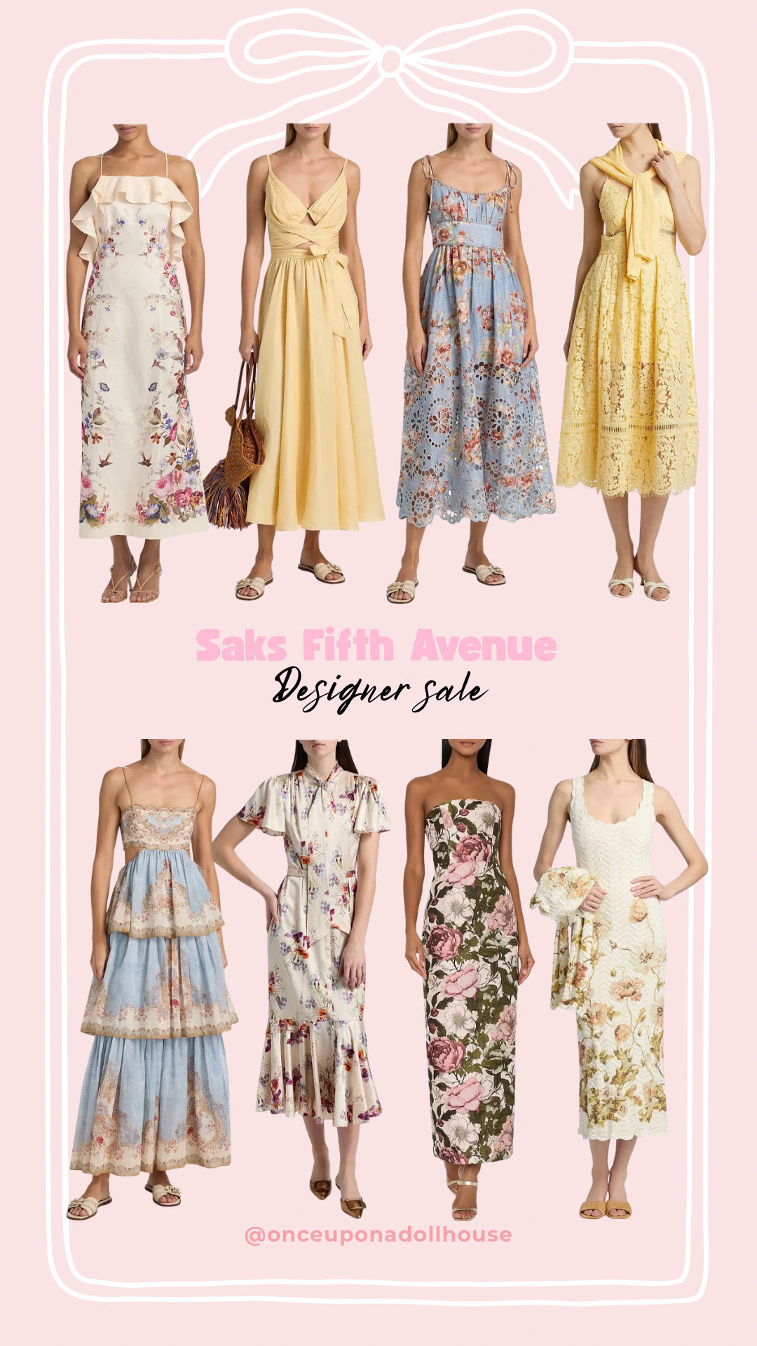 Saks Fifth Avenue Designer Sale!

#LTKsale #LTKstyletip #LTKdresses