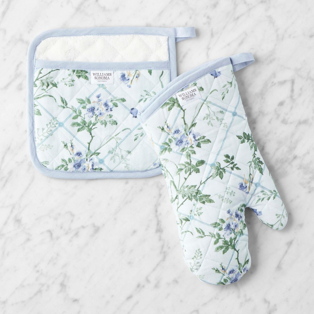 Hill House x Williams Sonoma Oven Mitt &amp; Potholder Set | Williams-Sonoma