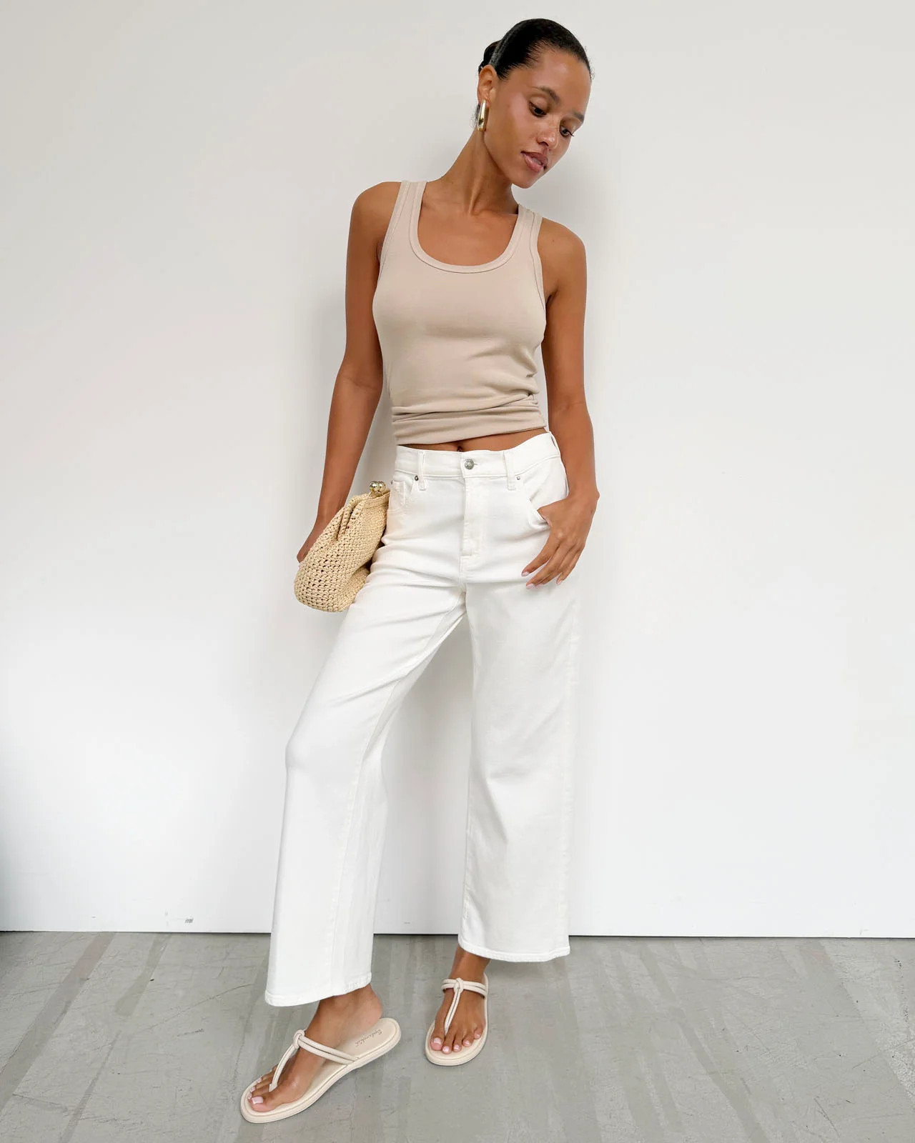 Splendid - Straight Ankle Jean - Dove | Splendid