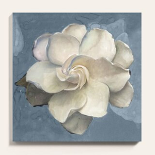 Midnight in the Garden Cornflower Stretched Canvas | Ballard Designs, Inc.