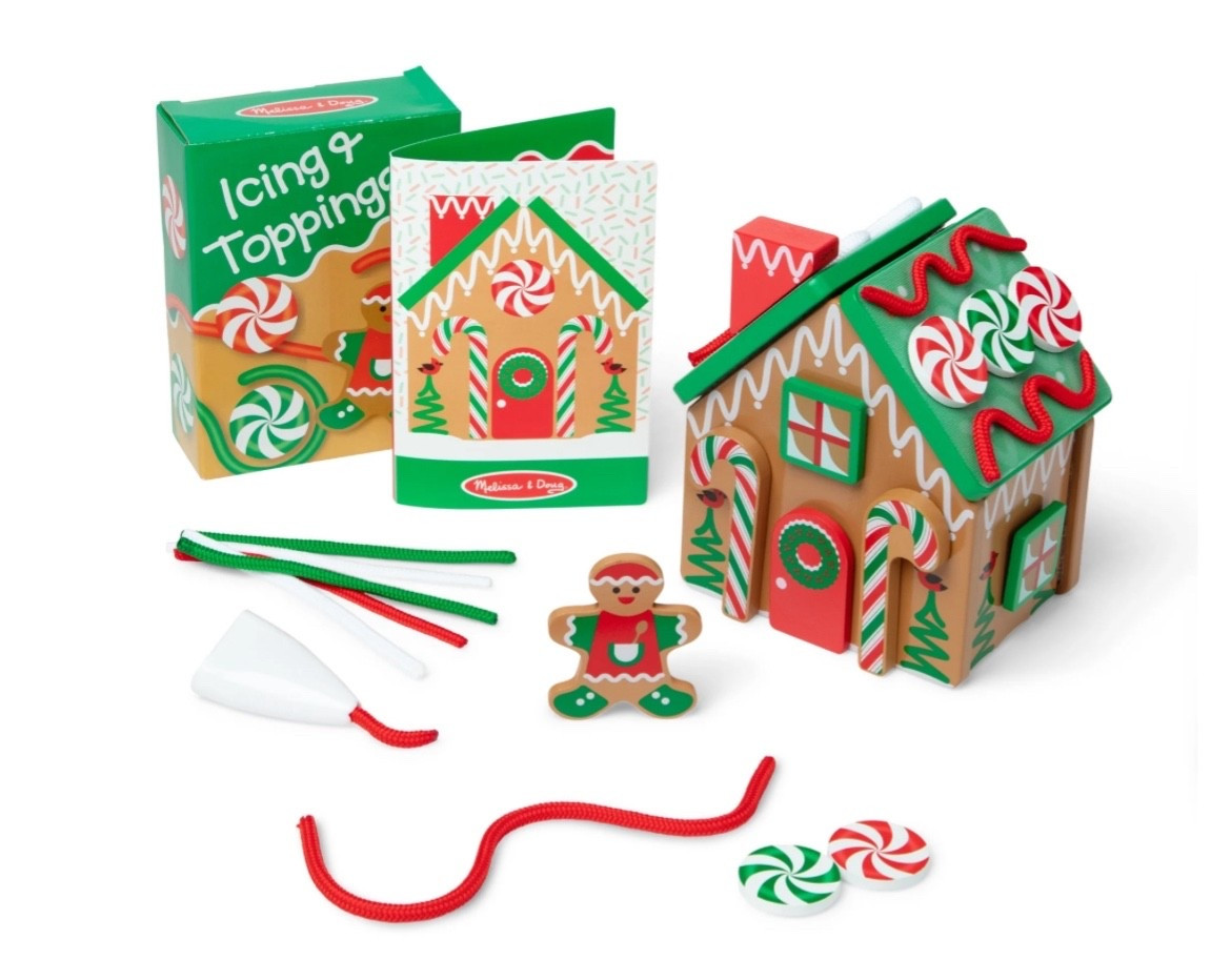 The perfect gingerbread house for small kids. It’s reusable and it’s currently on sale for less than $15!

#LTKBaby #LTKHoliday #LTKKids