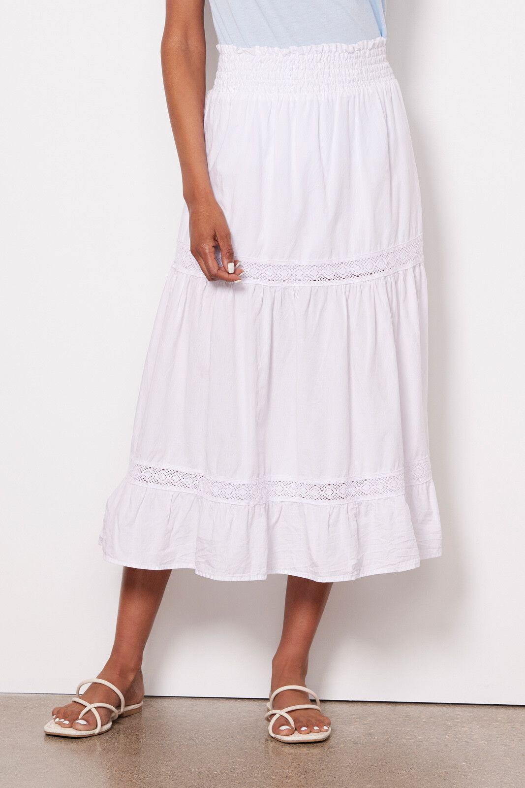 Tracy Tiered Skirt | EVEREVE