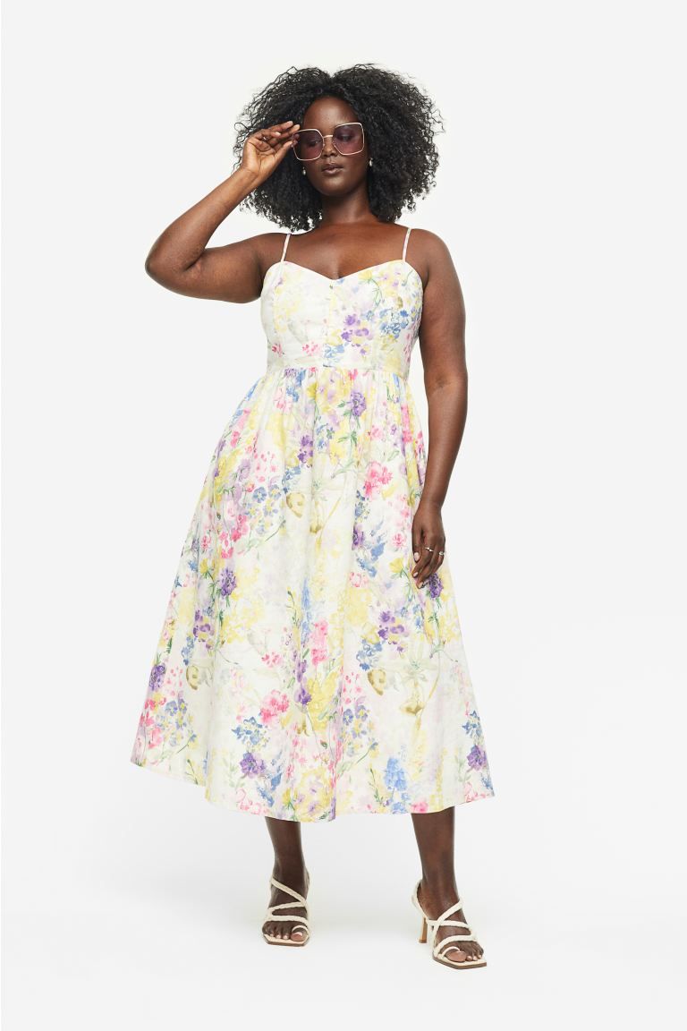 Linen-blend Dress | H&M (US)