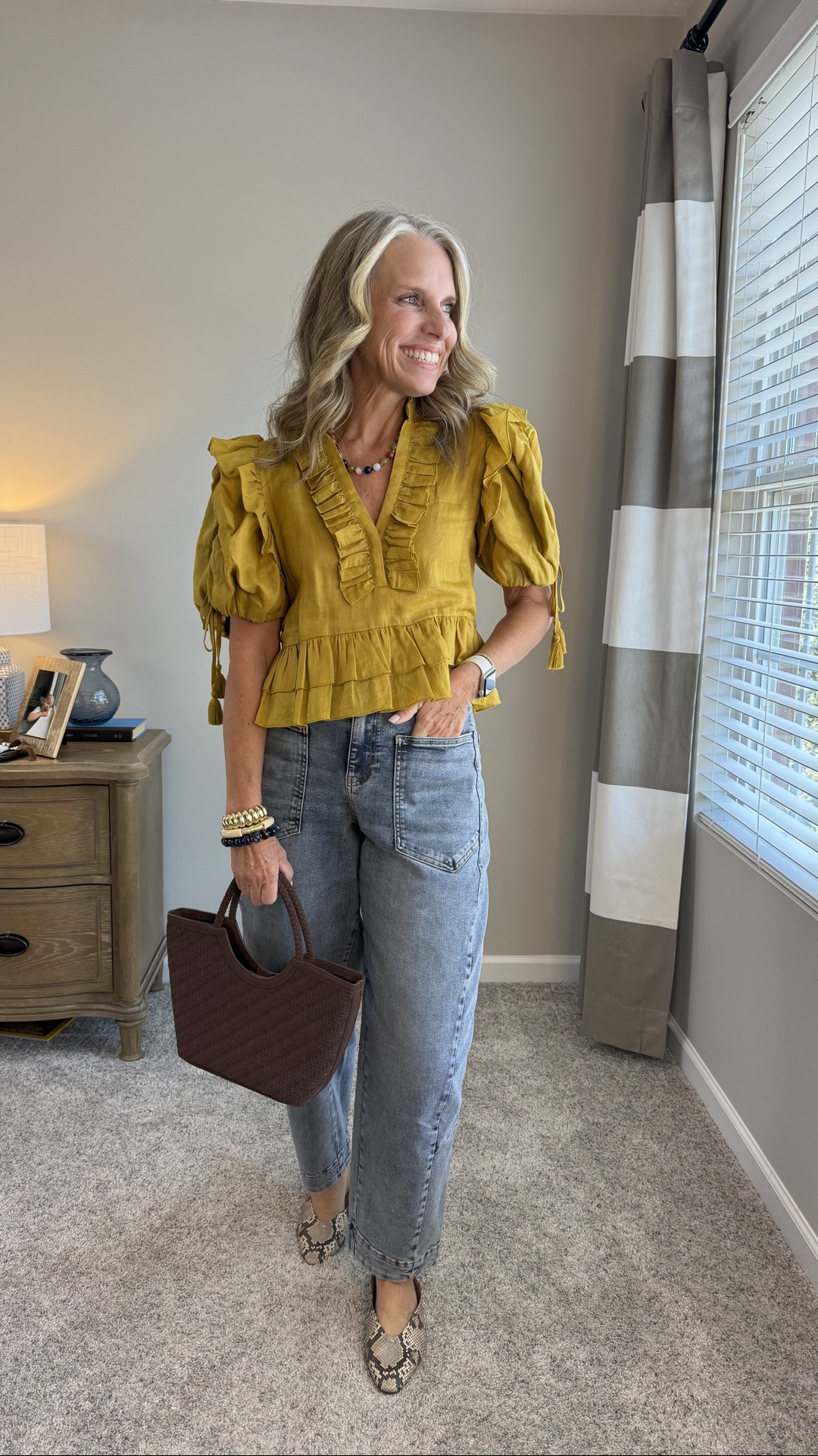 Last day to save $55 on Ruti with code FW26. I sized up to a 6 in this pair and I’m wearing XS blouse. Cute fall outfit, date night look, girls night outfit

#LTKootd #LTKgrwm #LTKSaleAlert