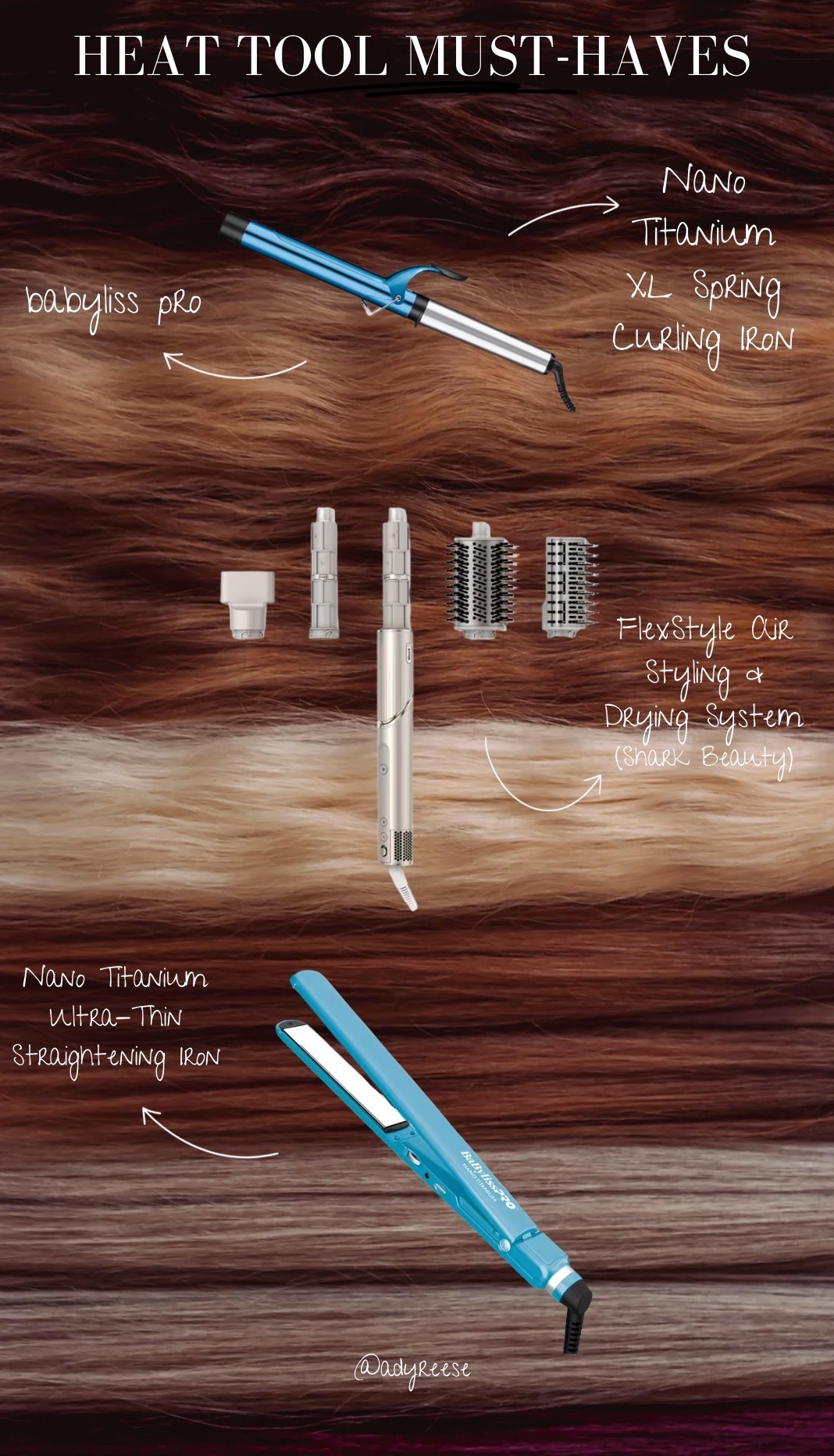 Sharing the heat tools I swear by for curls, waves, blowouts, and sleek straight styles.
I rotate between these depending on the look I want, and they never disappoint.✨


#LTKBeauty #LTKGiftGuide