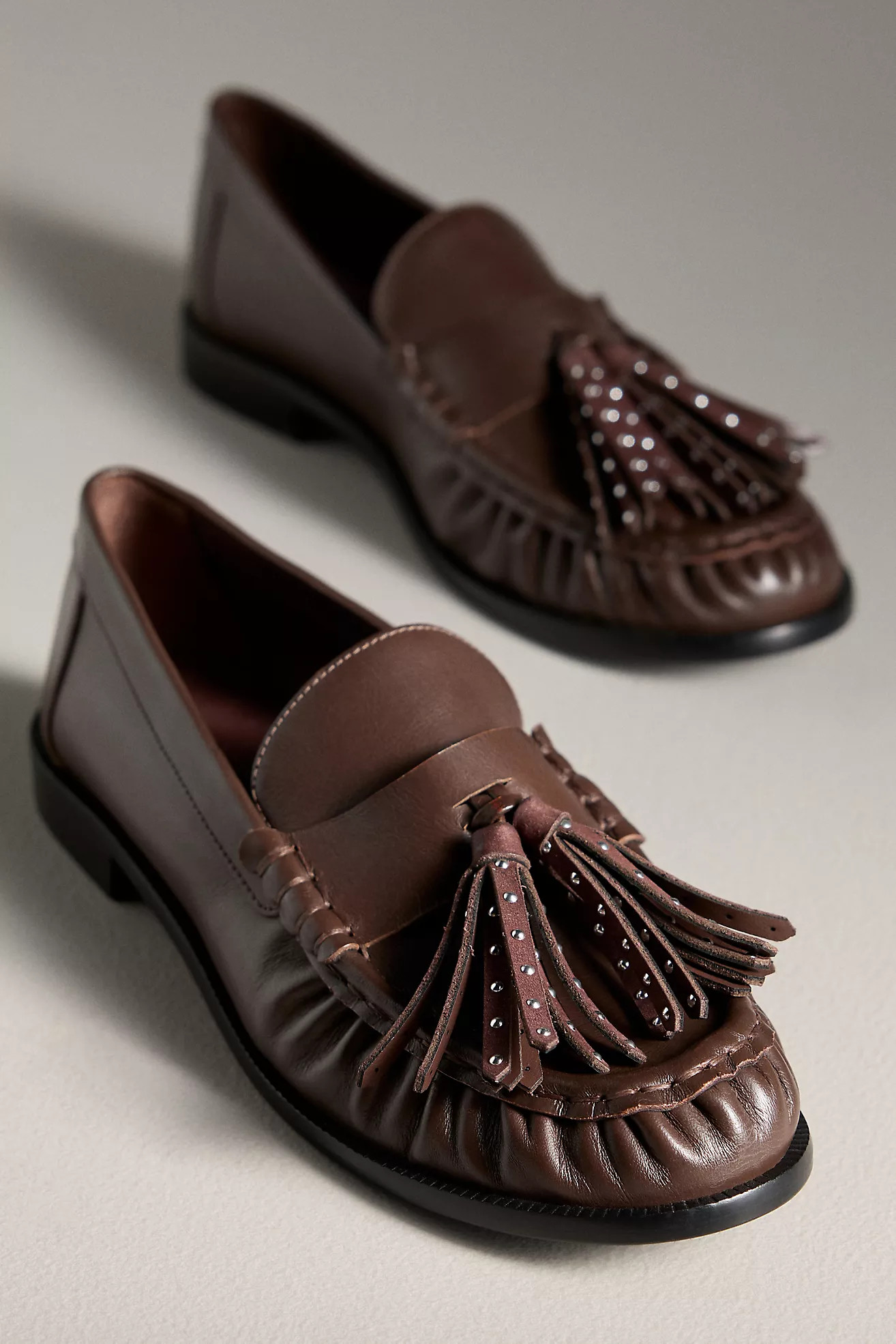 Schutz Tilly Tassel Loafers | Anthropologie (US)