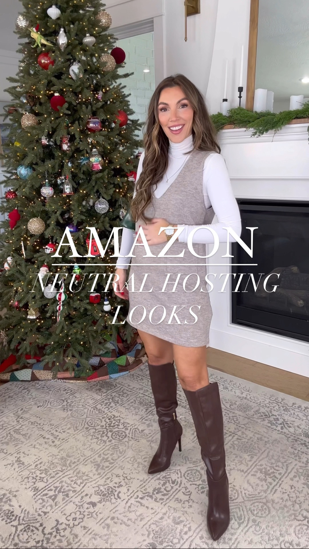 #bumpfriendly #maternity #workwear #christmasoutfit #hostingoutfit
Wearing size small in tops, dresses, and skirts! 

#LTKworkwear #LTKHoliday #LTKbump