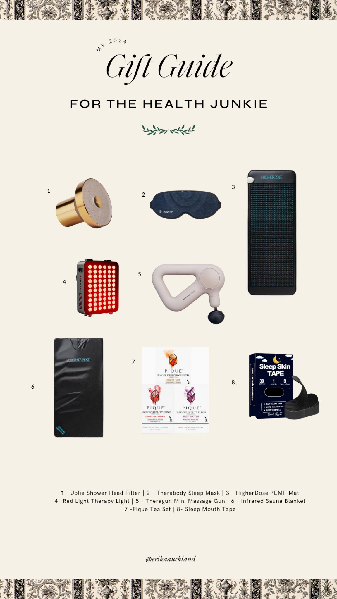 Gift Guide for HEALTH JUNKIE!

#LTKGiftGuide #LTKHoliday #LTKFitness