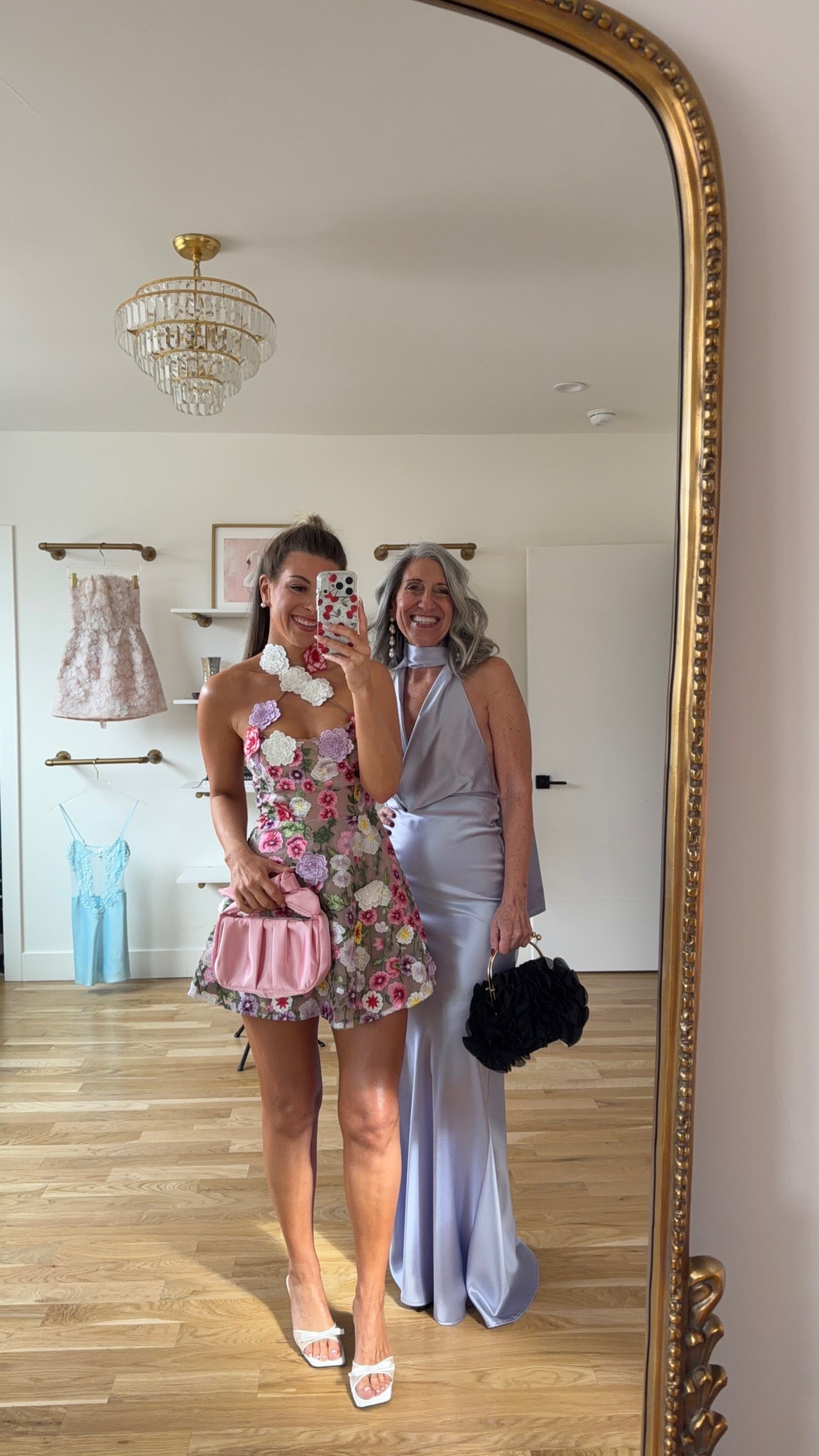 Mom and me spring wedding guest and formal event dresses pink floral mini and purple satin dresses

Wearing my usual small/2
Mom wears a medium/6

Wedding guest
Forma event
Black tie
Floral
Cocktail
Mother of the bride
Special occasion

#LTKWedding #LTKSeasonal #LTKspring