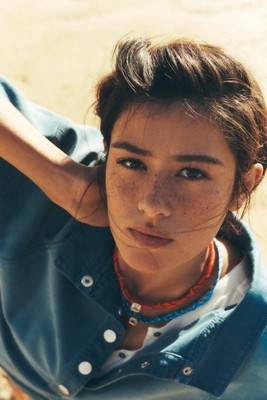 Knotted Double-Cord Crystal Necklace | Anthropologie (US)