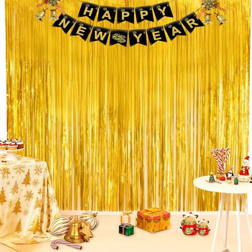 OHOME New Years Decorations 2027 - New Year Backdrop for Wall Door - New Years Eve Party Supplies - Happy New Year Decorations 2027 Eve Decorations | Amazon (US)