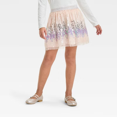 Girls' Sequin Party Skirt - Cat & Jack™ Blush Pink Ombre
This item is not available

 | Target
