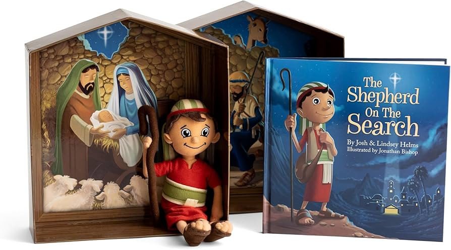 The Shepherd on the Search: Finding Christ in Christmas - Advent Activity Set with Nativity Keeps... | Amazon (US)