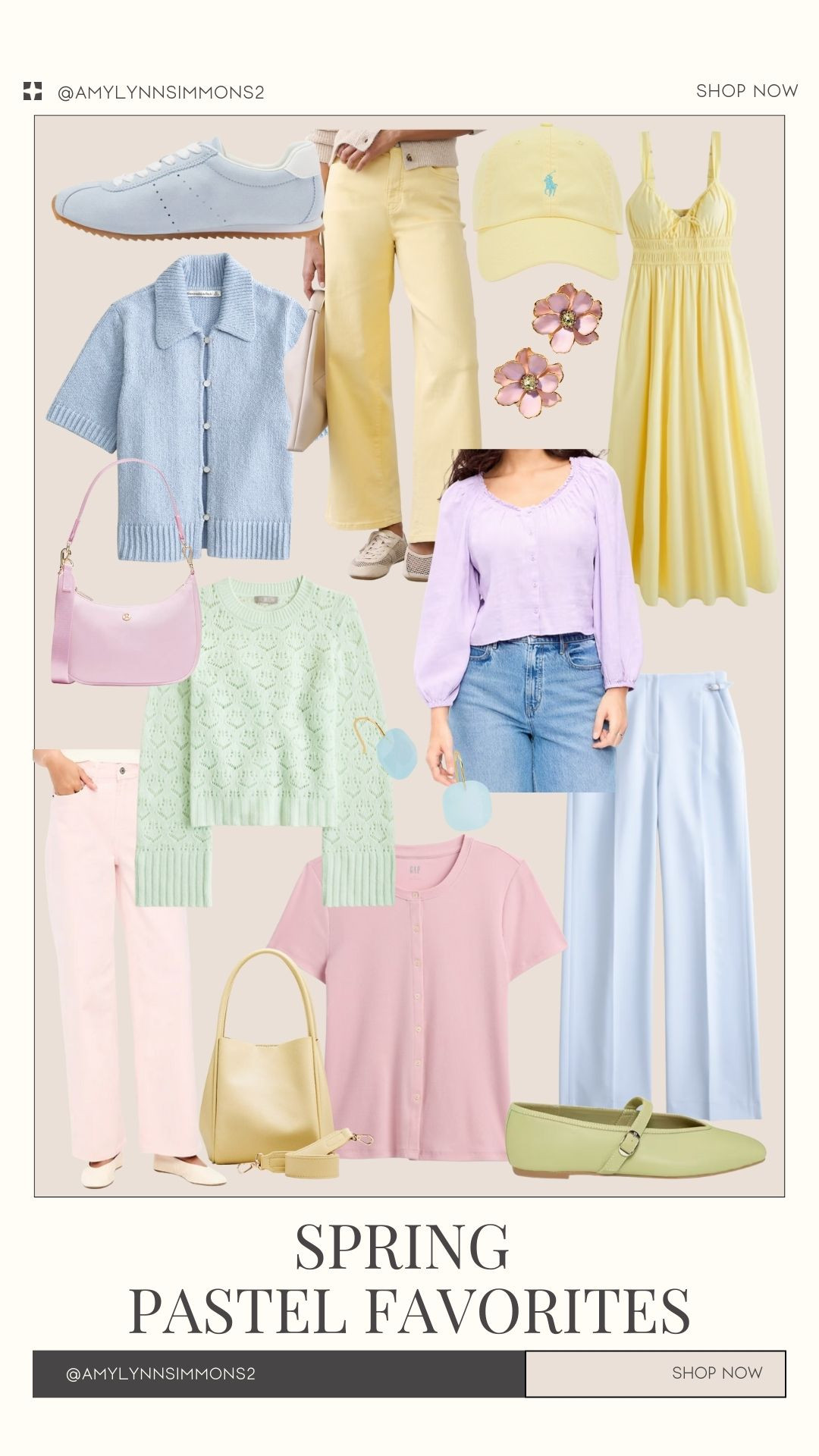 Spring Pastel Favorites #spring #pastel #springfashion 

 #LTKootd #LTKmomlife #LTKSeasonal