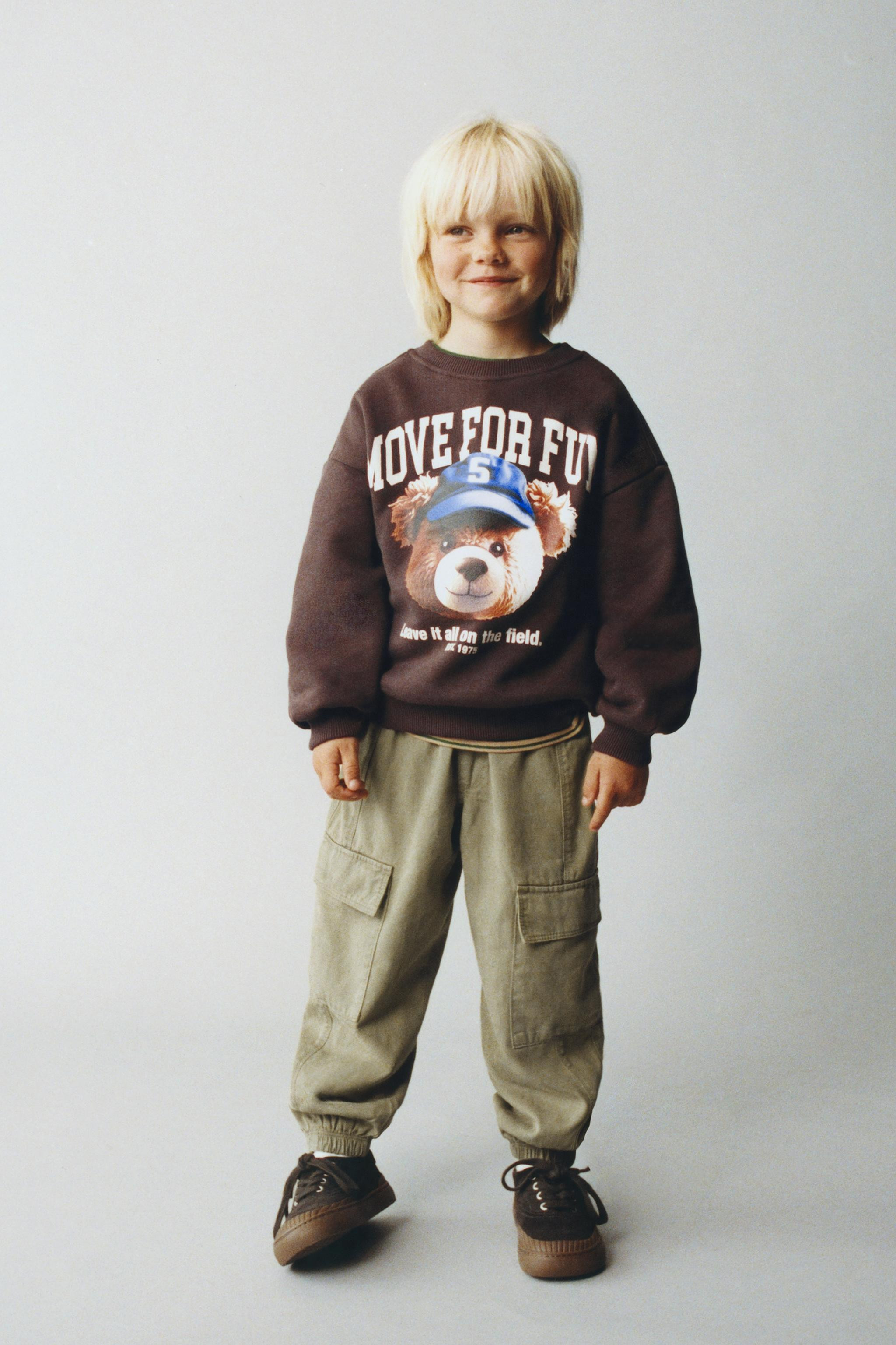 BEAR PRINT SWEATSHIRT | Zara US