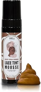 Lace Tint Mousse 7Fl oz (200ml)/ Concealer for Lace Wigs, Hair Wigs / Perfect Match Your Skin Ton... | Amazon (US)