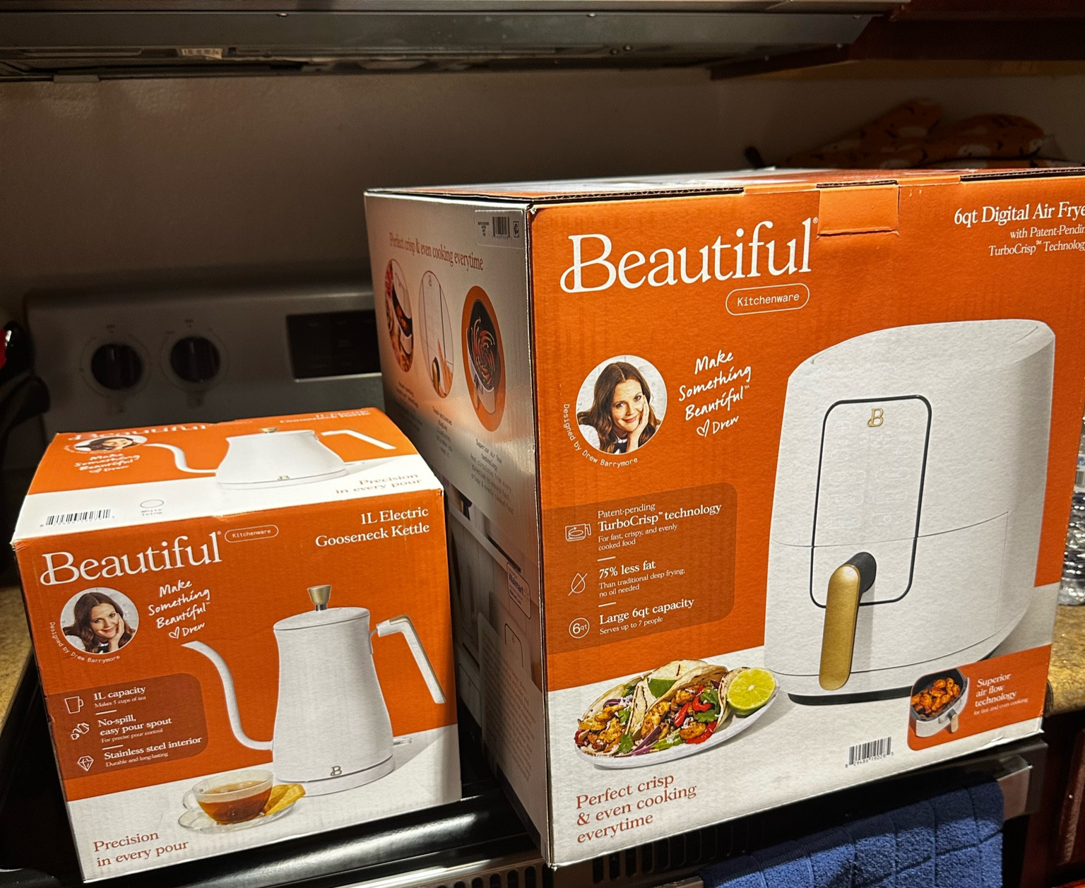 Kitchen but make it chic! Beautiful by Drew Barrymore 

#LTKHome #LTKFindsUnder100 #LTKGiftGuide