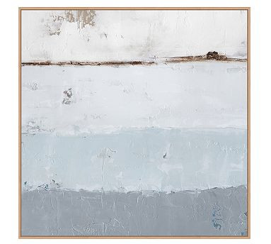 Out to Sea Framed Canvas Print | Pottery Barn (US)