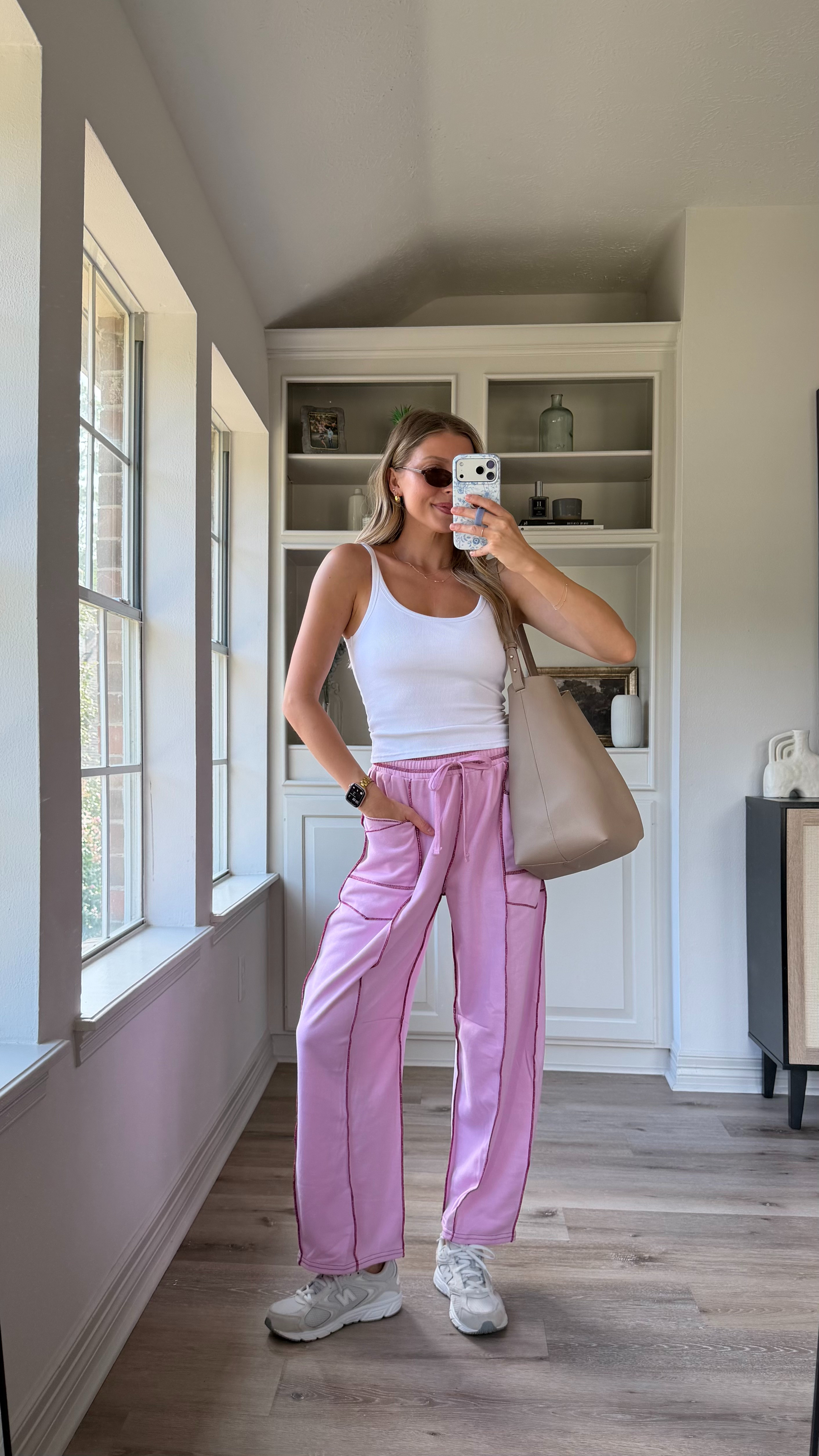 Loving these comfy casual sweats for summer! Wearing smalls in both 

 #LTKootd #LTKmomlife