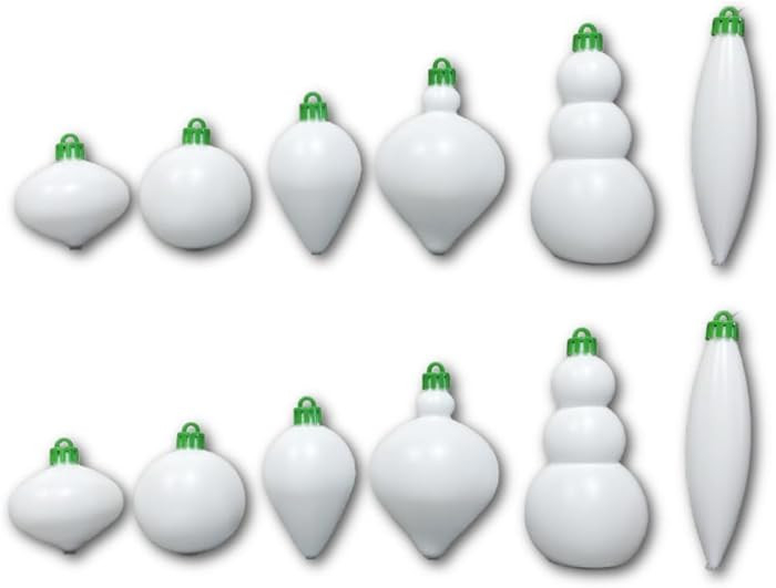 The Treemendous Gift Box Ornament Decorator - 12 Count Variety Ornament Refill for Gift Box Decor... | Amazon (US)