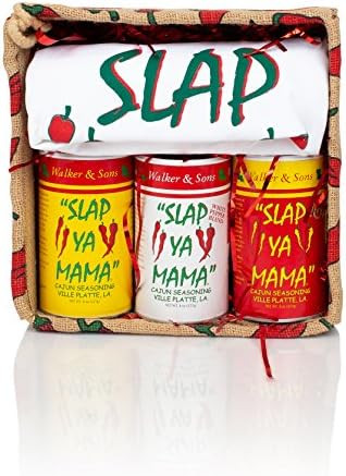 Amazon.com : Slap Ya Mama Petite Pepper Gift Basket Includes Original Seasoning 8 Ounce Can, Whit... | Amazon (US)