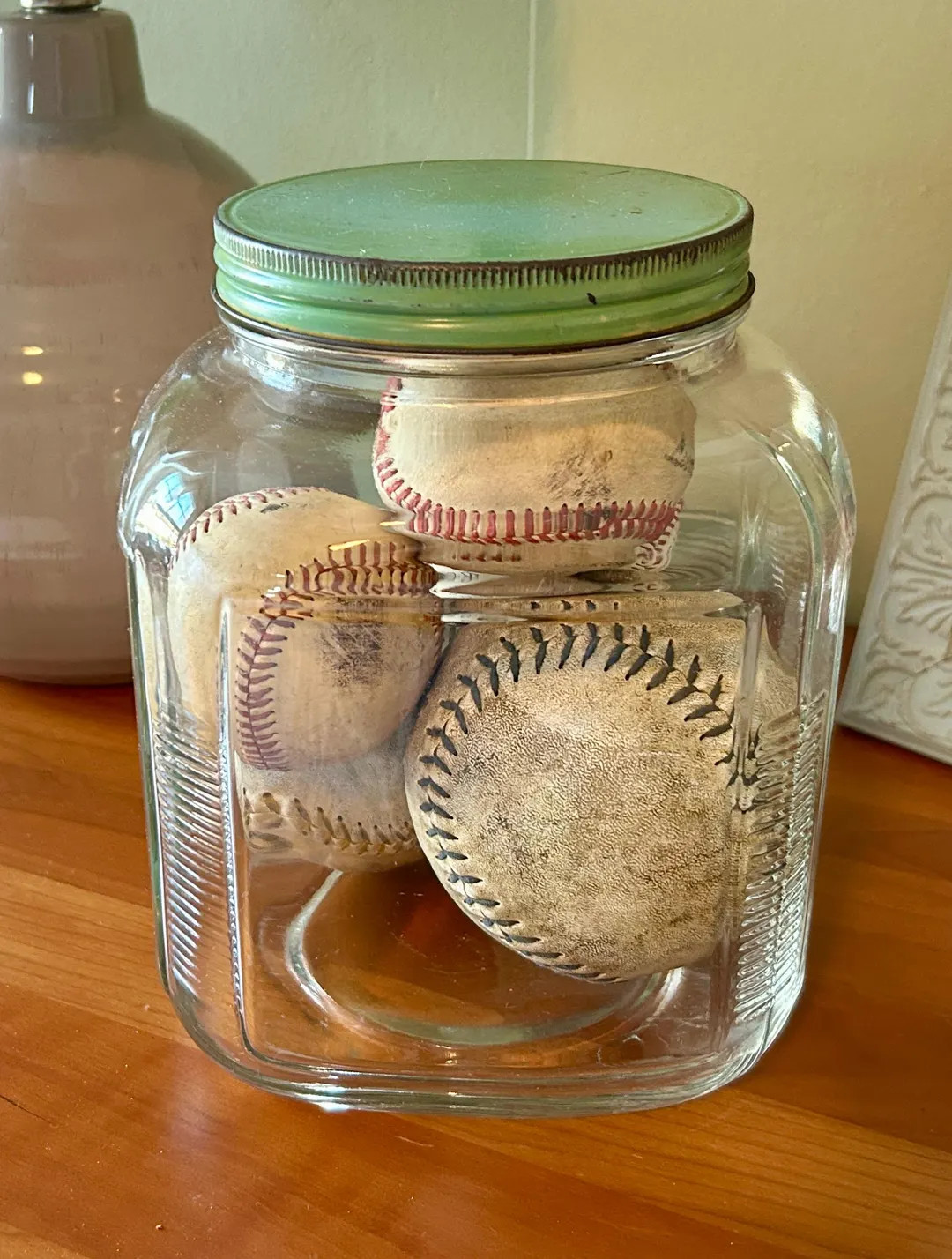 Vintage Baseballs, Jar of Baseballs, Baseballs, Sports Decor, Boys Bedroom Decor, Sports Theme, B... | Etsy (US)