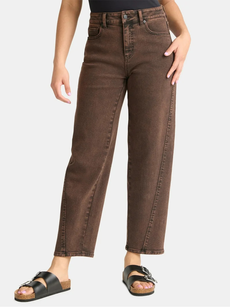 Time and Tru Jeans de Talle Alto para Mujer Entrepierna de 26,5", Tallas 0-20 | Walmart (US)